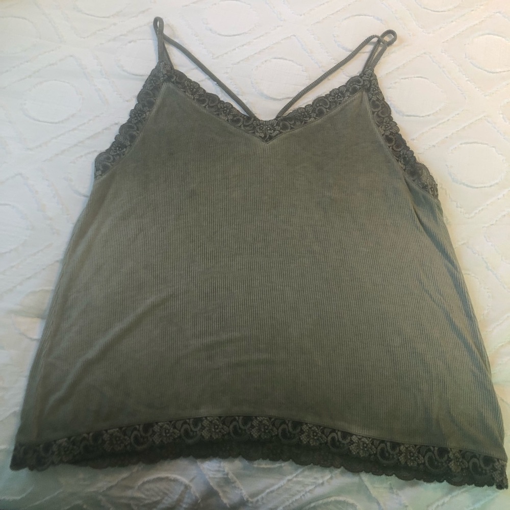 American Eagle ribbed tank